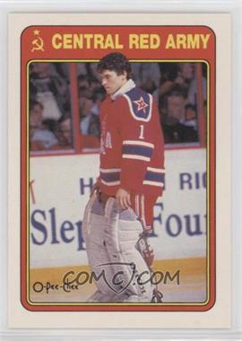 1990-91 O-Pee-Chee - Central Red Army #7R - Arturs Irbe [EX to NM]
