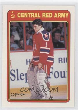 1990-91 O-Pee-Chee - Central Red Army #7R - Arturs Irbe