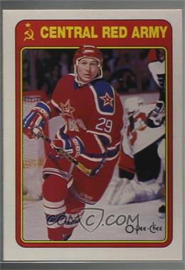 1990-91 O-Pee-Chee - Central Red Army #8R - Igor Chibirev [Noted]