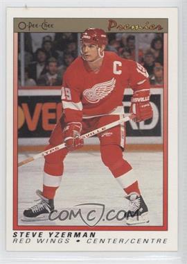 1990-91 O-Pee-Chee Premier - [Base] #130 - Steve Yzerman