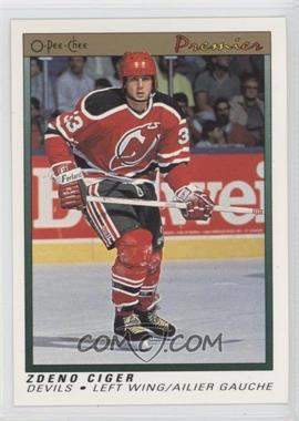 1990-91 O-Pee-Chee Premier - [Base] #15 - Zdeno Ciger