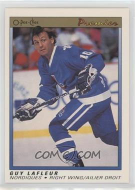 1990-91 O-Pee-Chee Premier - [Base] #55 - Guy Lafleur