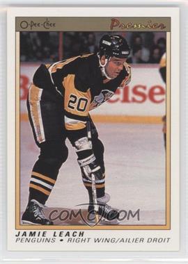 1990-91 O-Pee-Chee Premier - [Base] #60 - Jamie Leach