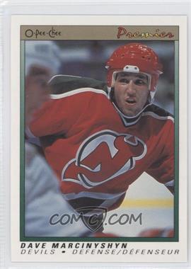 1990-91 O-Pee-Chee Premier - [Base] #67 - Dave Marcinyshyn