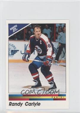 1990-91 Panini Album Stickers - [Base] #314 - Randy Carlyle