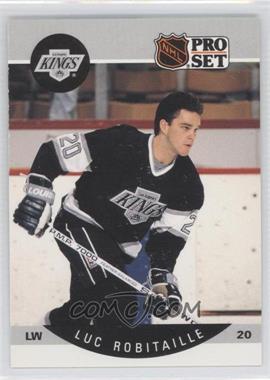 1990-91 Pro Set - [Base] #126.2 - Luc Robitaille (E on Front is Clipped)