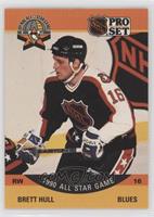 Brett Hull (Printer Line under Single on Back)