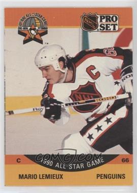 1990-91 Pro Set - [Base] #362.1 - Mario Lemieux