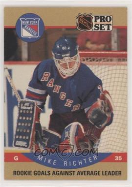 1990-91 Pro Set - [Base] #398 - Mike Richter