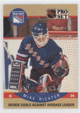 1990-91 Pro Set - [Base] #398 - Mike Richter