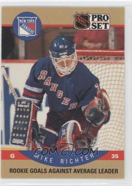 1990-91 Pro Set - [Base] #398 - Mike Richter