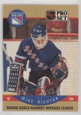 1990-91 Pro Set - [Base] #398 - Mike Richter