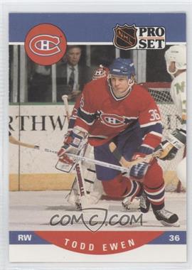 1990-91 Pro Set - [Base] #470.1 - Todd Ewen (Error: Photo on Back Eric Desjardins)