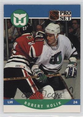 1990-91 Pro Set - [Base] #609.2 - Bobby Holik (Headers Shifted Left; Robert on Card)