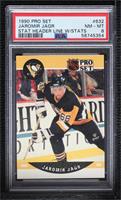 Jaromir Jagr (Stat Headers Aligned) [PSA 8 NM‑MT]