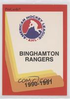 Checklist - Binghamton Rangers