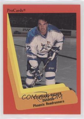 1990-91 ProCards - [Base] #354 - Stephane Richer