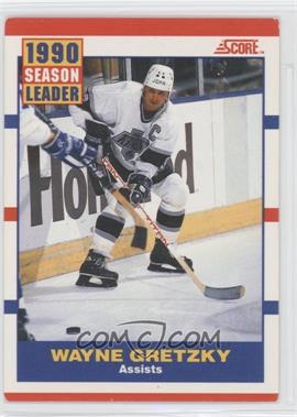 1990-91 Score - [Base] - Bilingual #352 - Season Leader - Wayne Gretzky [Noted]