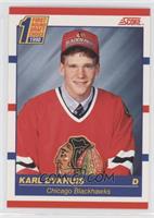 First Round Draft Choice - Karl Dykhuis