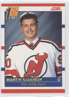 1990-91 Score - [Base] - Bilingual #439 - First Round Draft Choice - Martin Brodeur