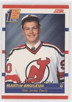 First Round Draft Choice - Martin Brodeur