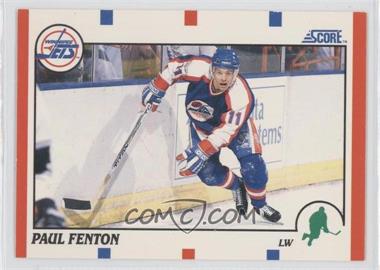 1990-91 Score - [Base] #156 - Paul Fenton