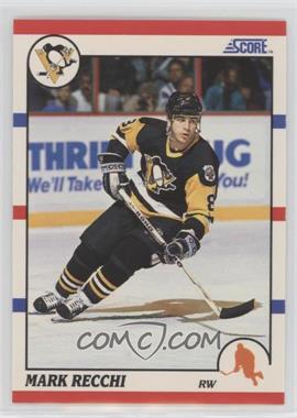 1990-91 Score - [Base] #186 - Mark Recchi