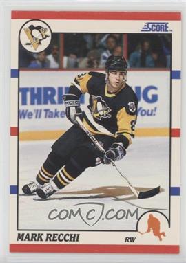 1990-91 Score - [Base] #186 - Mark Recchi