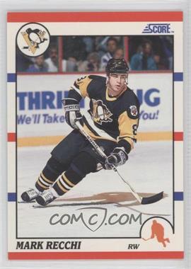 1990-91 Score - [Base] #186 - Mark Recchi