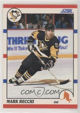 1990-91 Score - [Base] #186 - Mark Recchi