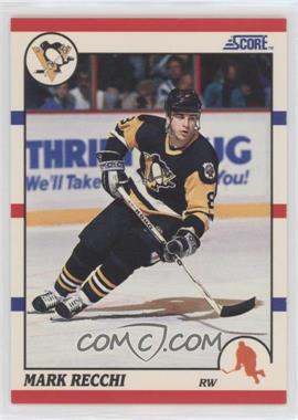 1990-91 Score - [Base] #186 - Mark Recchi