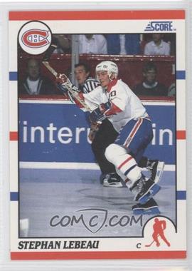 1990-91 Score - [Base] #262 - Stephan Lebeau