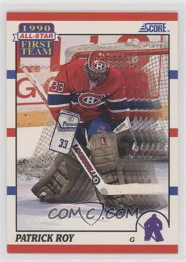 1990-91 Score - [Base] #312 - All-Star First Team - Patrick Roy