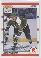 All Rookie Team - Mike Modano (All Rookie Team does not obscure Helmet/Face)