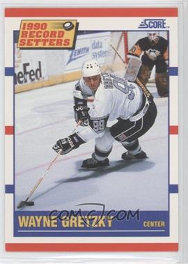 1990-91 Score - [Base] #347 - Record Setters - Wayne Gretzky