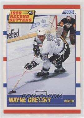 1990-91 Score - [Base] #347 - Record Setters - Wayne Gretzky