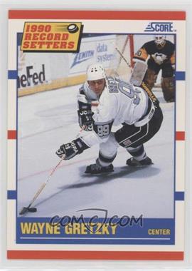 1990-91 Score - [Base] #347 - Record Setters - Wayne Gretzky