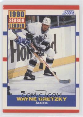 1990-91 Score - [Base] #352 - Season Leader - Wayne Gretzky [EX to NM]