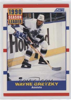 1990-91 Score - [Base] #352 - Season Leader - Wayne Gretzky [EX to NM]