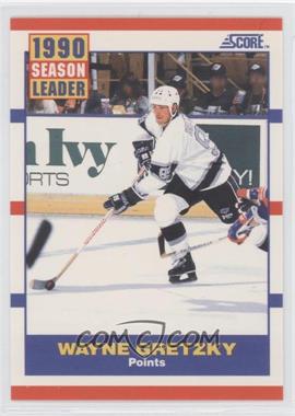 1990-91 Score - [Base] #353 - Season Leader - Wayne Gretzky