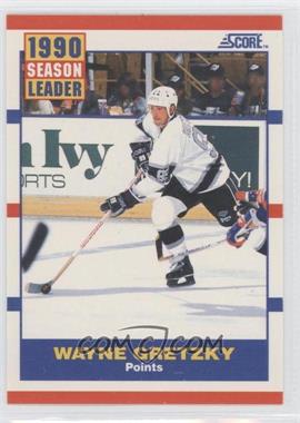 1990-91 Score - [Base] #353 - Season Leader - Wayne Gretzky