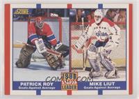 Season Leader - Patrick Roy, Mike Liut