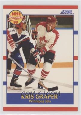 1990-91 Score - [Base] #404 - Prospect - Kris Draper