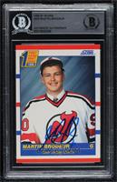 First Round Draft Choice - Martin Brodeur [BAS BGS Authentic]