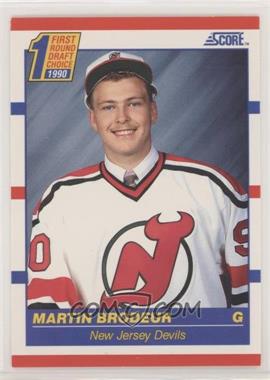 1990-91 Score - [Base] #439 - First Round Draft Choice - Martin Brodeur