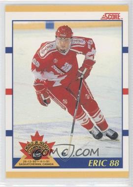 1990-91 Score Rookie & Traded - [Base] #88T - Eric Lindros