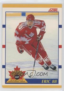 1990-91 Score Rookie & Traded - [Base] #88T - Eric Lindros [EX to NM]