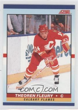 1990-91 Score Young Superstars - [Base] #6 - Theoren Fleury