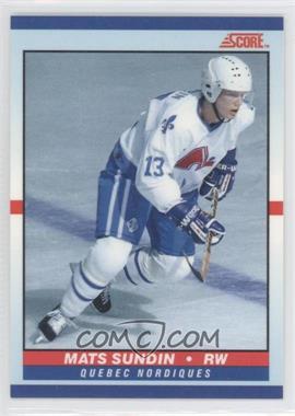 1990-91 Score Young Superstars - [Base] #7 - Mats Sundin