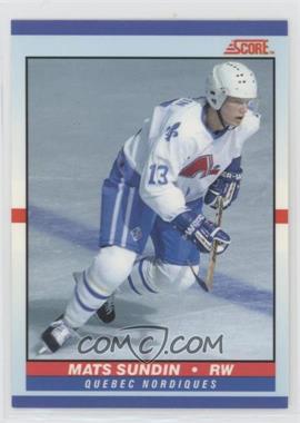 1990-91 Score Young Superstars - [Base] #7 - Mats Sundin